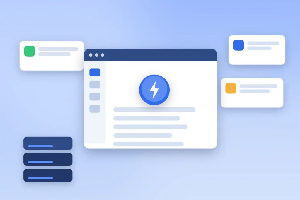 WordPress website shown in light and dark mode